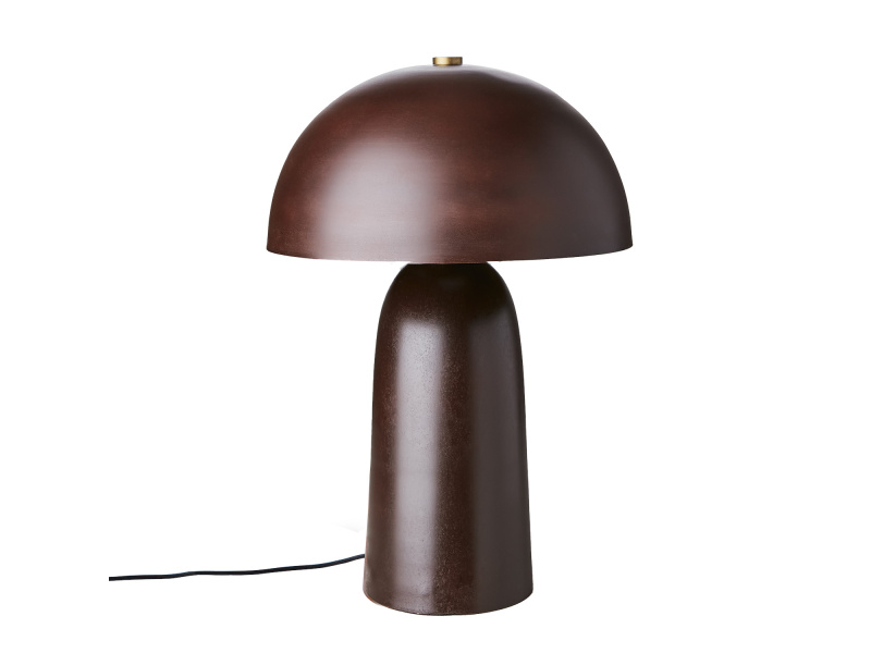 Inrednings bild på Bordslampa Fungi L, brun. Inspirations bild på Bordslampa Fungi L, brun.