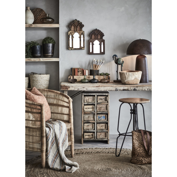 Inspirerande bild på Bordslampa Fungi L, Rostbrun. Produktbild på Bordslampa Fungi L, Rostbrun.