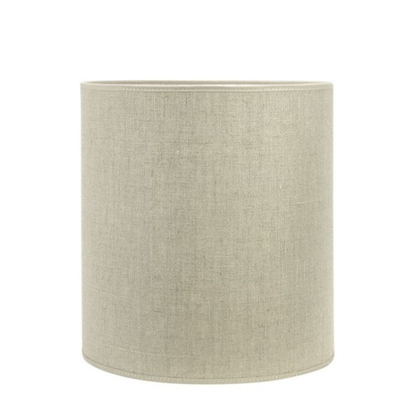 Lampskärm Linen 30x32 Linne Frilagd mot vit bakgrund