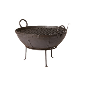Inspirations bild på Eldkorg Brun Ø 50cm i färgen Brun tillverkad av Järn från Affari.