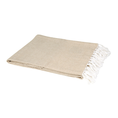 Produktbild på Pläd Ella Beige.