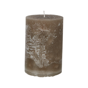 Bild på Blockljus Cote Nord Ø10x15 Kvartsgrå. Bild på Blockljus Cote Nord Ø10x15 Kvartsgrå.