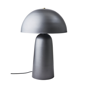 Inspirerande bild på Bordslampa Fungi L, Mörkgrå. Produktbild på Bordslampa Fungi L, Mörkgrå.