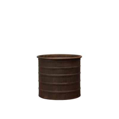 Produktbild på Kruka Ragna Brun 19x17. Inrednings bild på Kruka Ragna Brun 19x17.