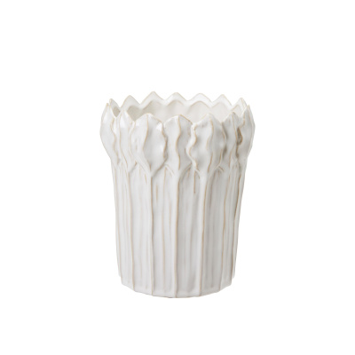 Inspirations bild på Kruka Leah Offwhite 17x19 i färgen offwhite tillverkad av Stengods från Wikholm Form. Produktbild på Kruka Leah Offwhite 17x19 i färgen offwhite tillverkad av Stengods från Wikholm Form.