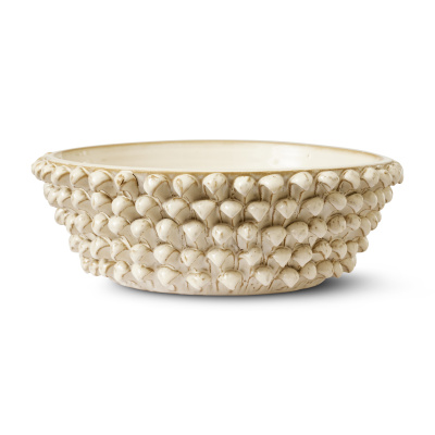 Inspirerande bild på Skål Crocus Beige i färgen beige tillverkad av Stengods från Jakobsdals.