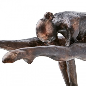 Pose Staty Handstående närbild Pose Staty Handstående närbild